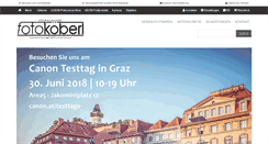 Desktop Screenshot of foto-koeberl-graz.at